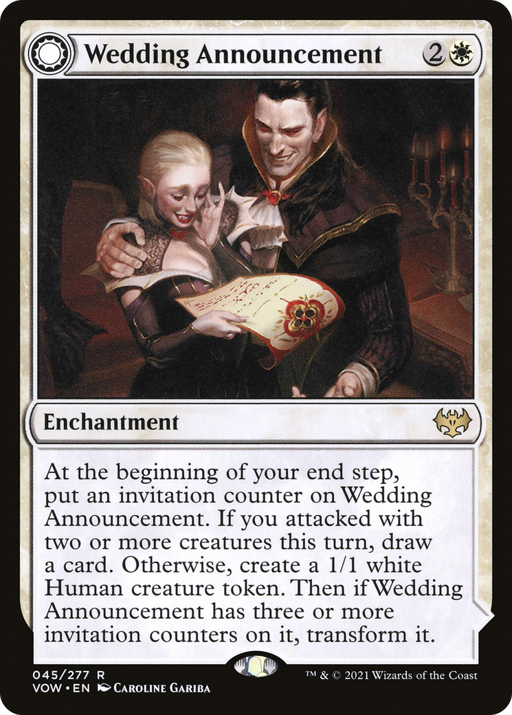 Image of Wedding Announcement // Wedding Festivity [Innistrad: Crimson Vow]