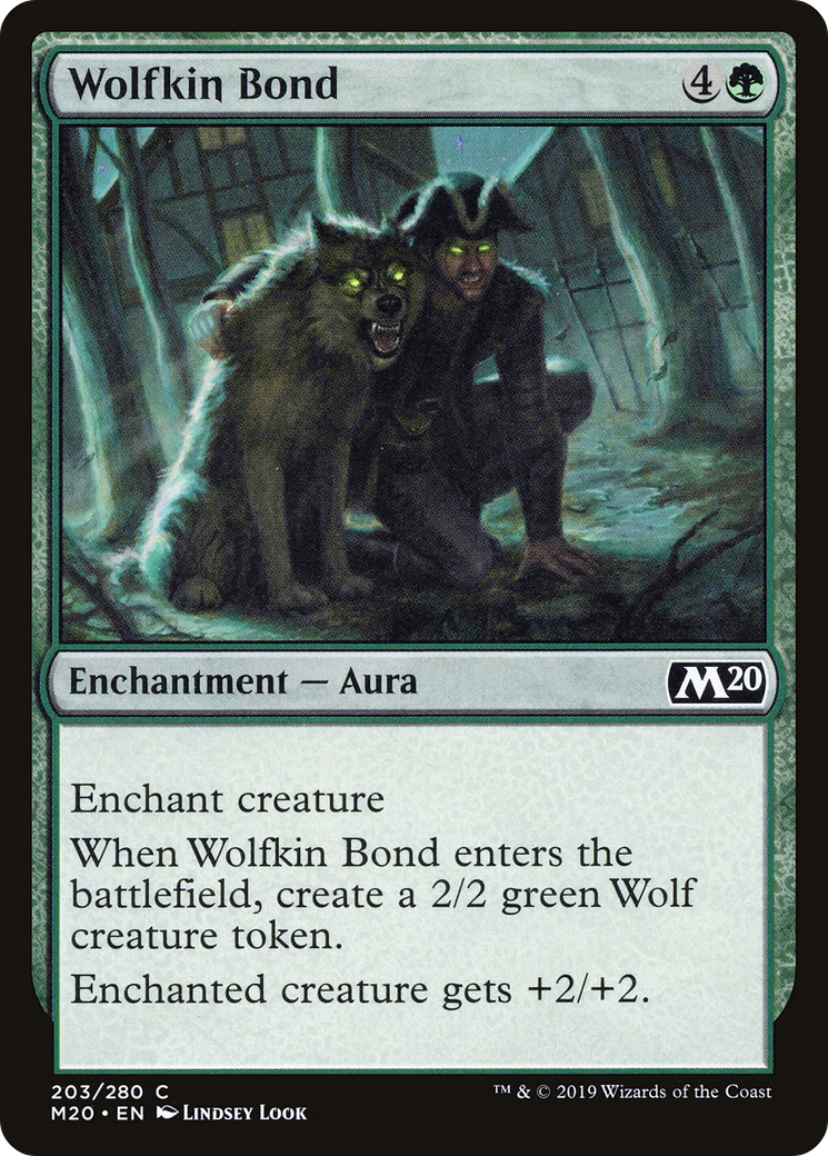 Image of Wolfkin Bond [Core Set 2020]