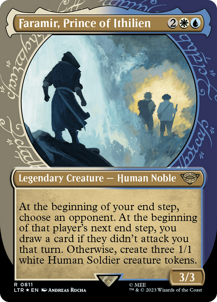 Image of Faramir, Prince of Ithilien (Showcase) (Surge Foil) [The Lord of the Rings: Tales of Middle-Earth]