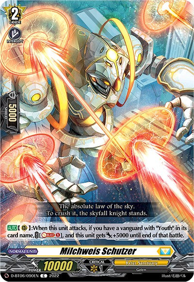 Image of Milchweis Schutzer (D-BT06/090EN) [Blazing Dragon Reborn]