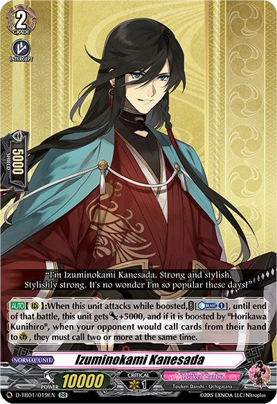 Image of Izuminokami Kanesada (D-TB01/019EN) [Touken Ranbu: ONLINE 2021]