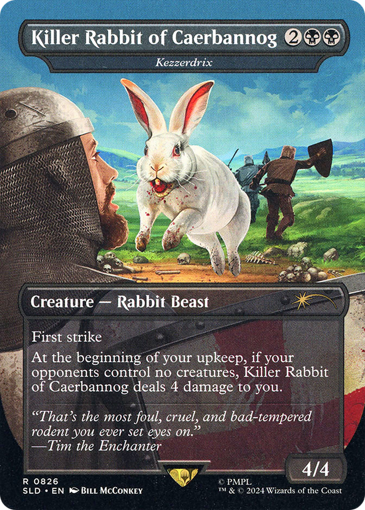 Image of Killer Rabbit of Caerbannog - Kezzerdrix [Secret Lair Drop Series]