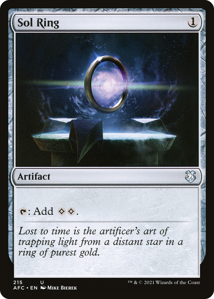 Image of Sol Ring [Dungeons & Dragons: Adventures in the Forgotten Realms Commander]