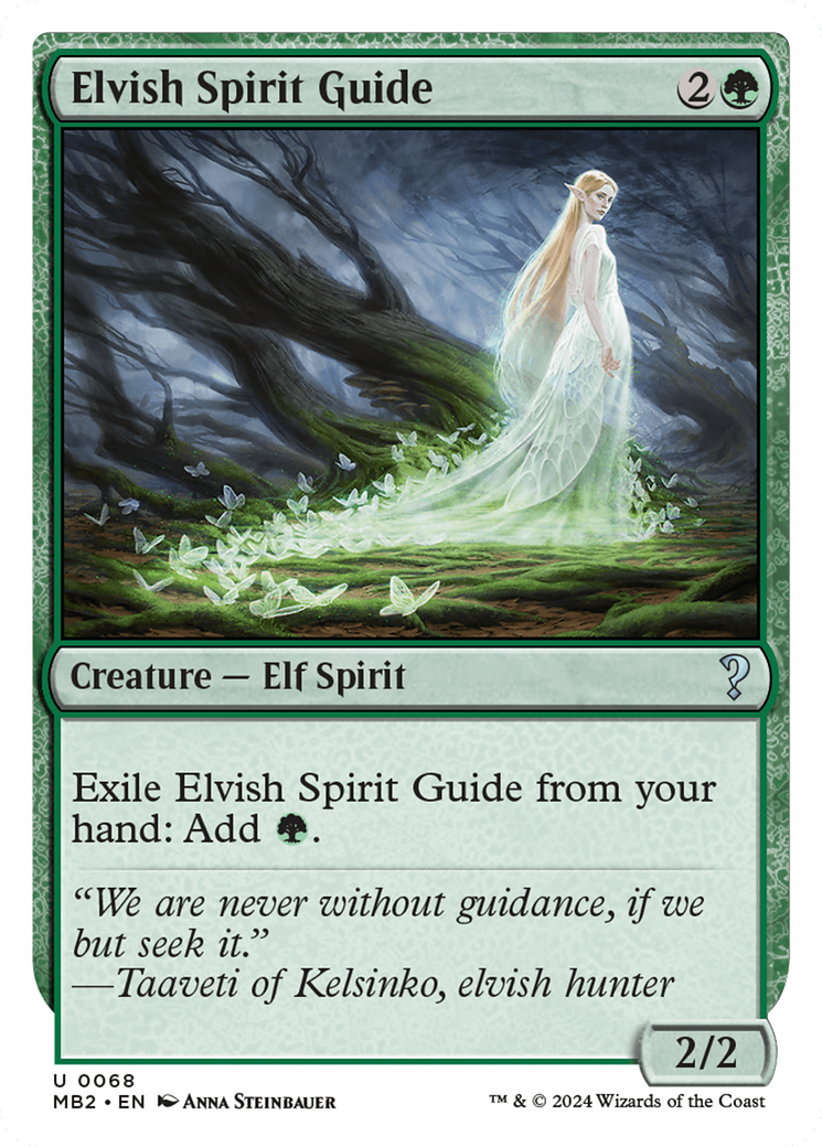 Image of Elvish Spirit Guide (White Border) [Mystery Booster 2]