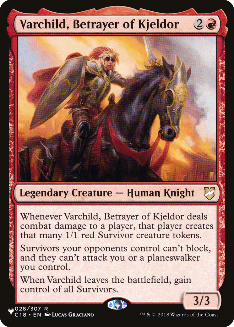Image of Varchild, Betrayer of Kjeldor [The List]