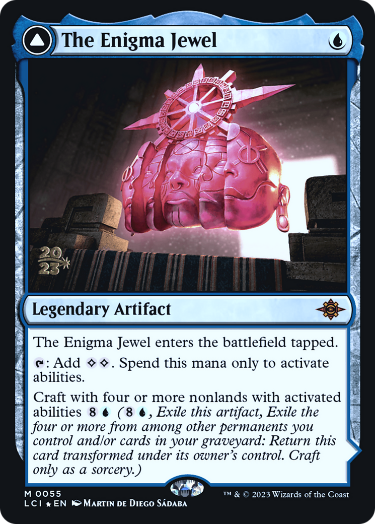 Image of The Enigma Jewel // Locus of Enlightenment [The Lost Caverns of Ixalan Prerelease Cards]
