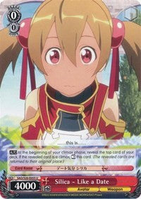 Image of Silica - Like a Date (SAO/S20-E055 U) [Sword Art Online]