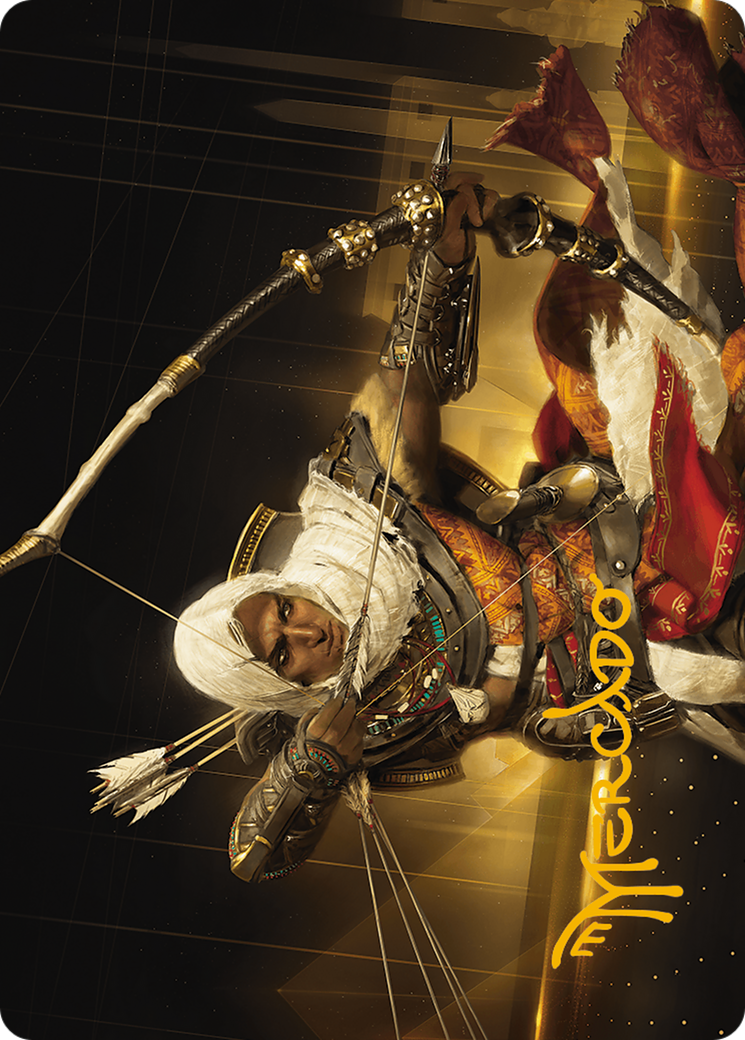 Image of Bayek of Siwa Art Card (Gold-Stamped Signature) [Assassin's Creed Art Series]