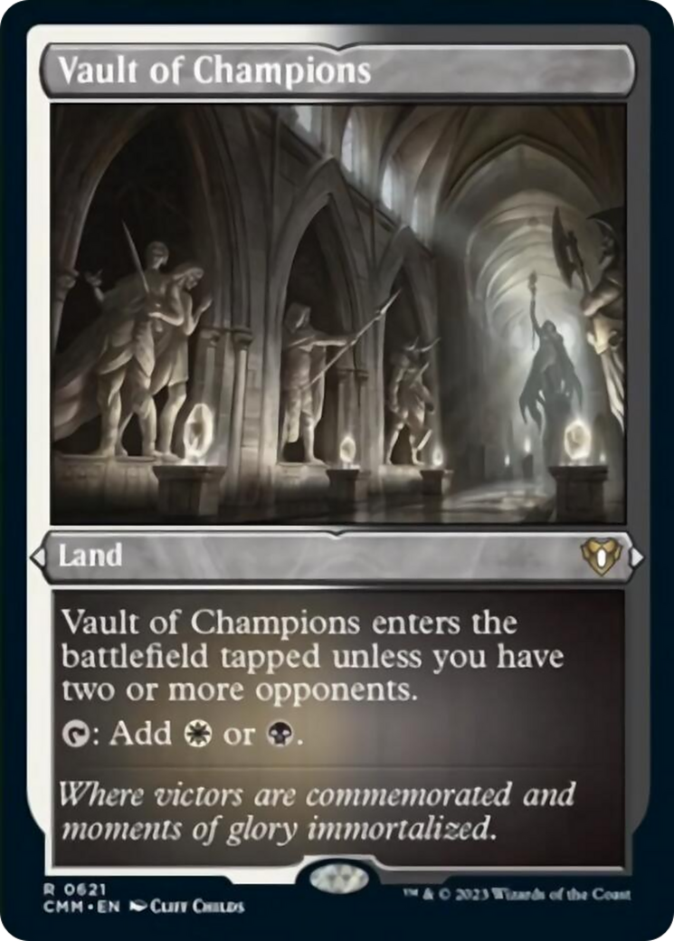Image of Vault of Champions (Foil Etched) [Commander Masters]