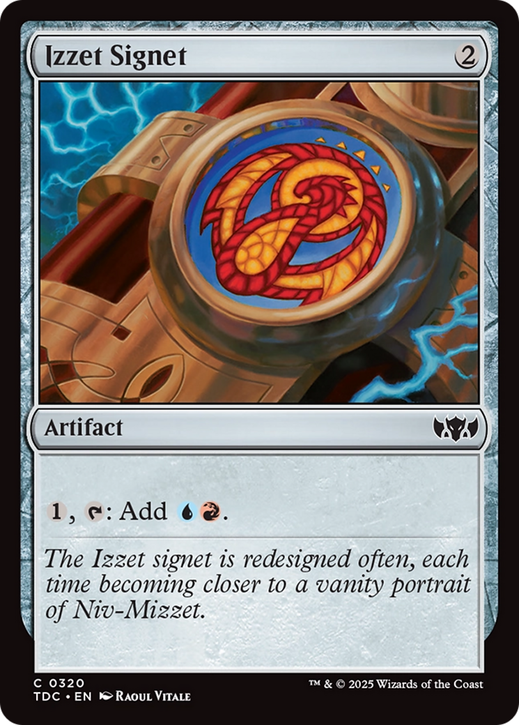 Image of Izzet Signet [Tarkir: Dragonstorm Commander]