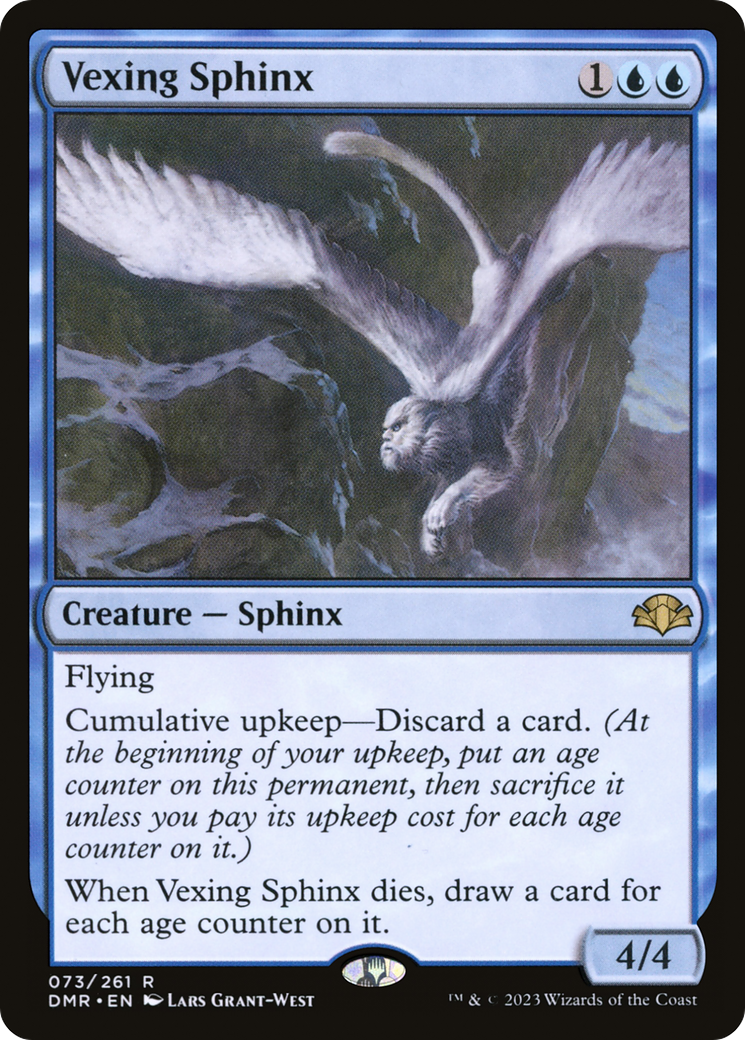 Image of Vexing Sphinx [Dominaria Remastered]