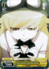 Image of Likes Donuts, Shinobu Oshino (BM/S15-E018 C) [BAKEMONOGATARI]