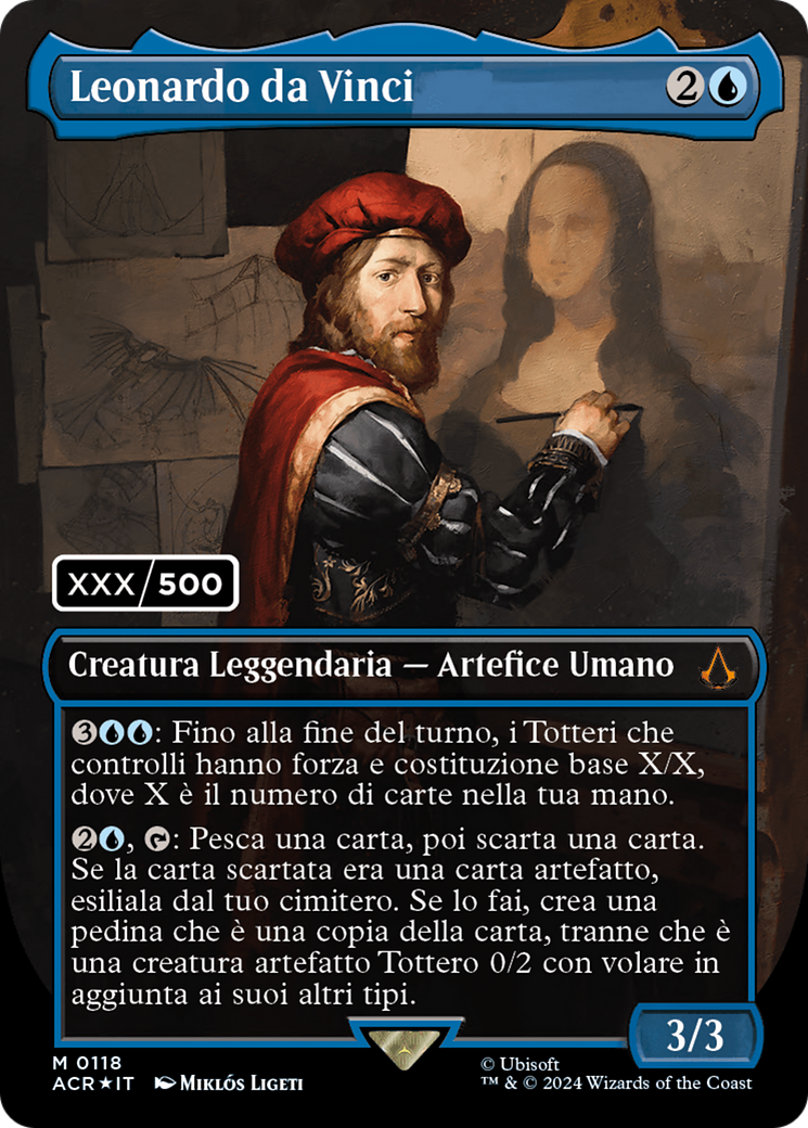 Image of Leonardo da Vinci (Italian) (Serial Numbered) [Assassin's Creed]