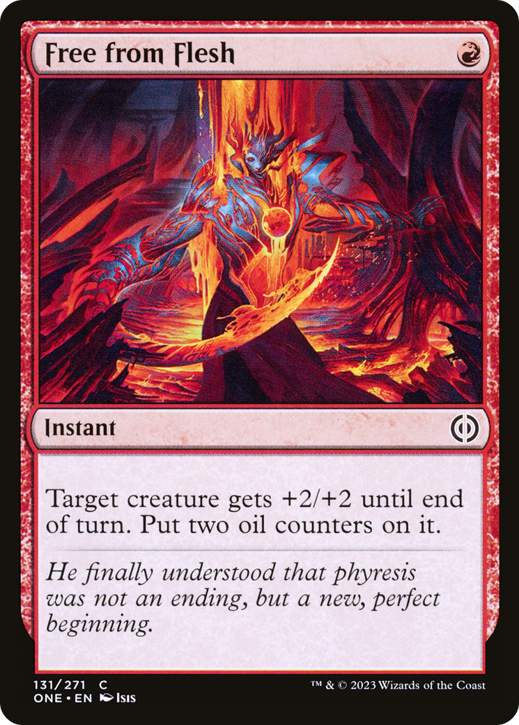 Image of Free from Flesh [Phyrexia: All Will Be One]