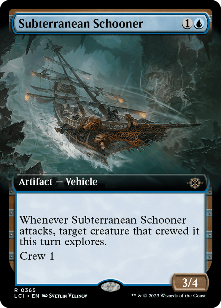 Image of Subterranean Schooner (Extended Art) [The Lost Caverns of Ixalan]