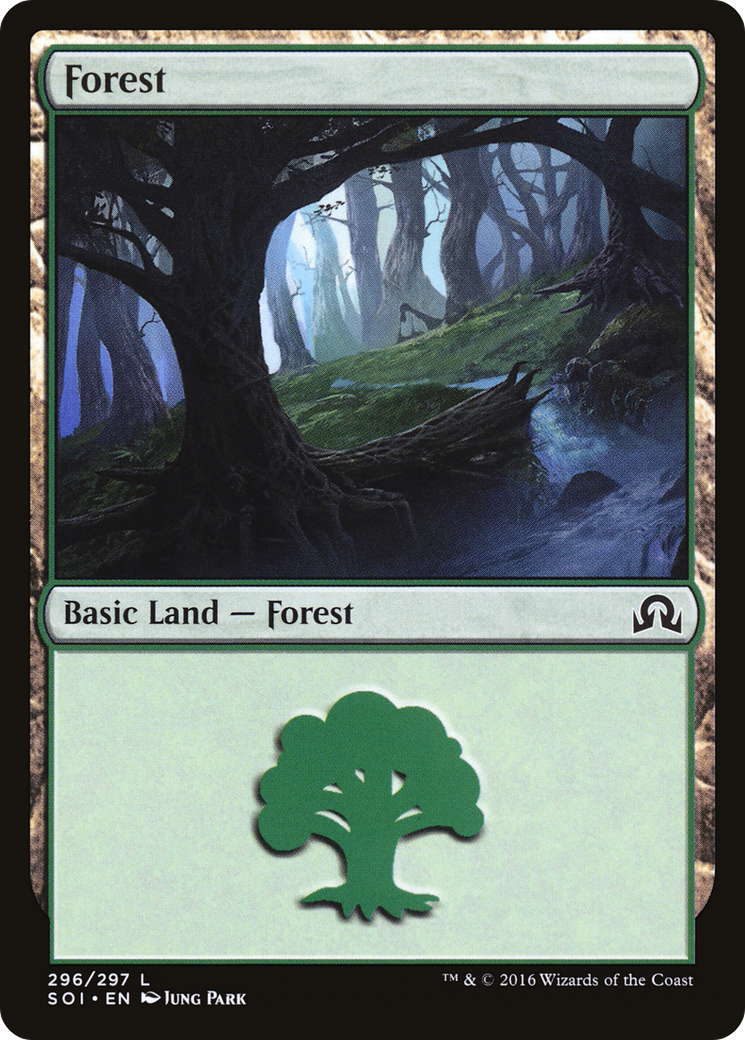 Image of Forest (296) [Shadows over Innistrad]