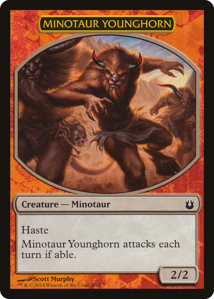 Image of Minotaur Younghorn [Born of the Gods Battle the Horde]