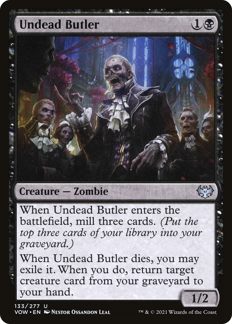 Image of Undead Butler [Innistrad: Crimson Vow]