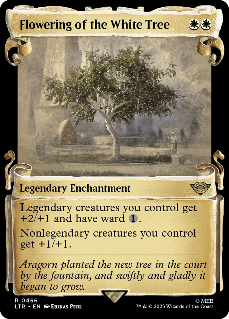 Image of Flowering of the White Tree [The Lord of the Rings: Tales of Middle-Earth Showcase Scrolls]