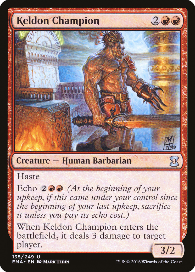 Image of Keldon Champion [Eternal Masters]