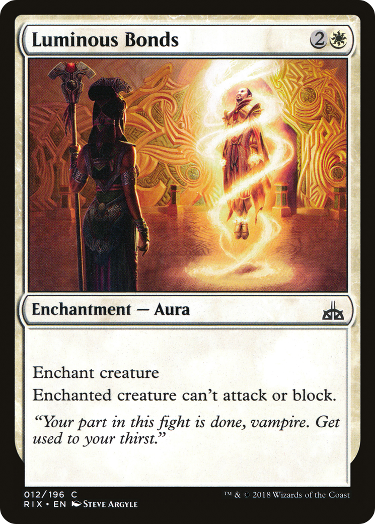 Image of Luminous Bonds [Rivals of Ixalan]