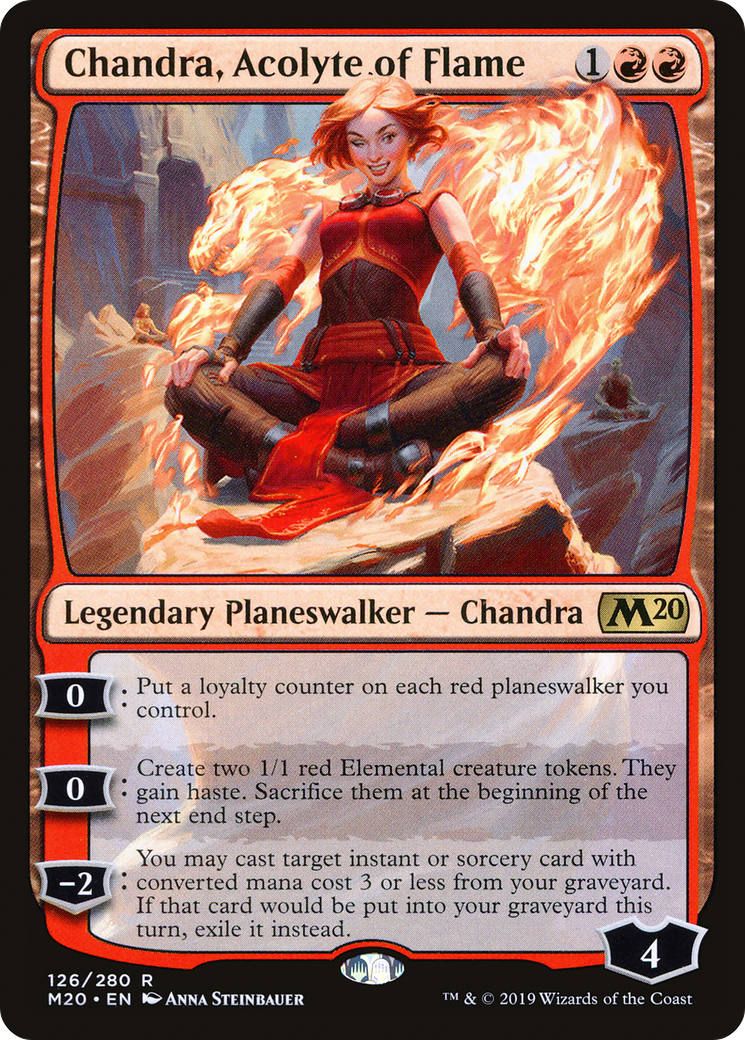 Image of Chandra, Acolyte of Flame [Core Set 2020]