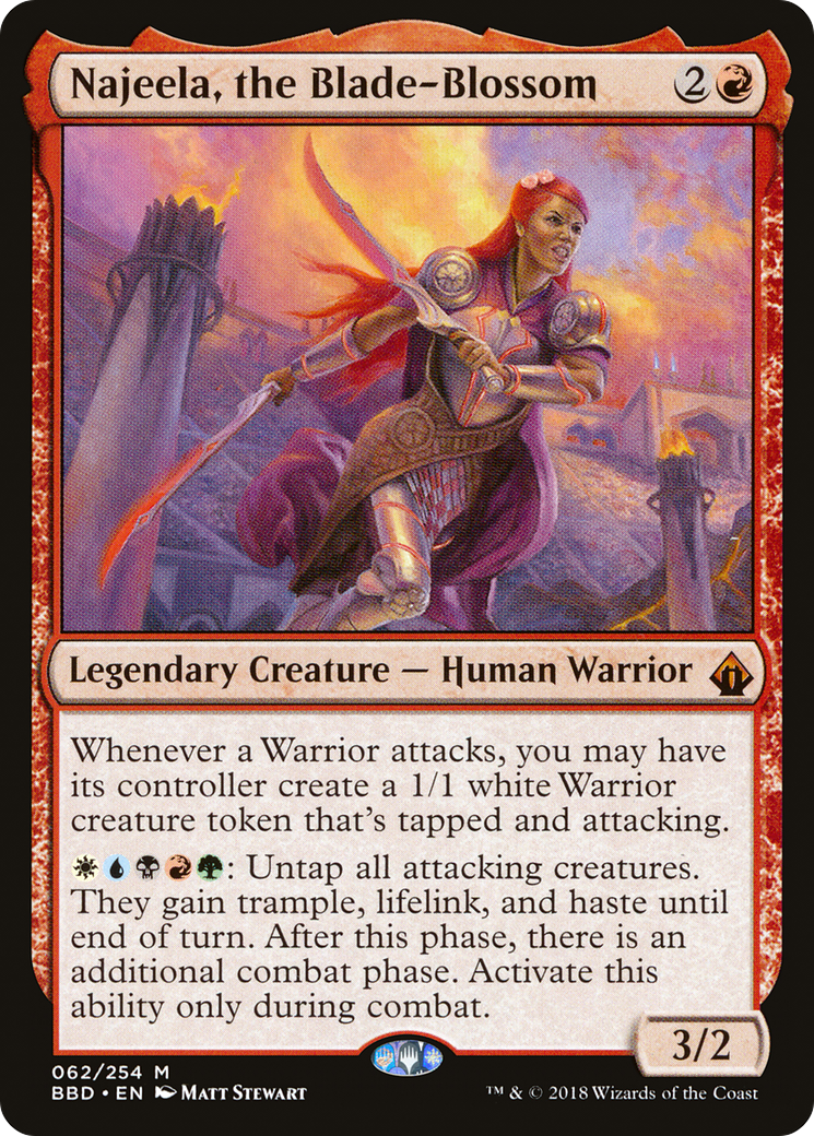 Image of Najeela, the Blade-Blossom [Battlebond]