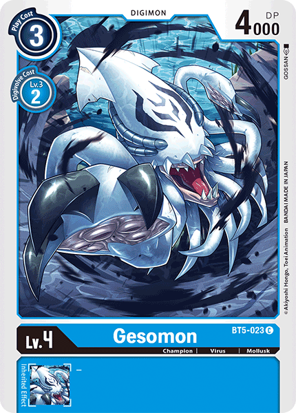 Image of Gesomon [BT5-023] [Battle of Omni]