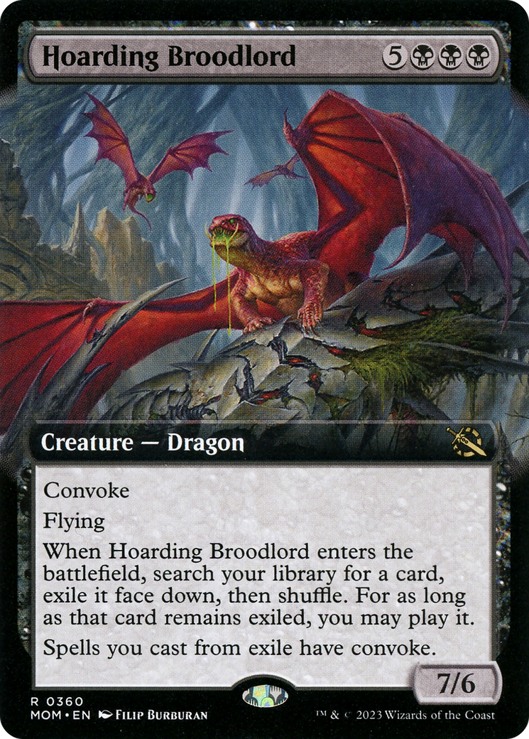 Image of Hoarding Broodlord (Extended Art) [March of the Machine]