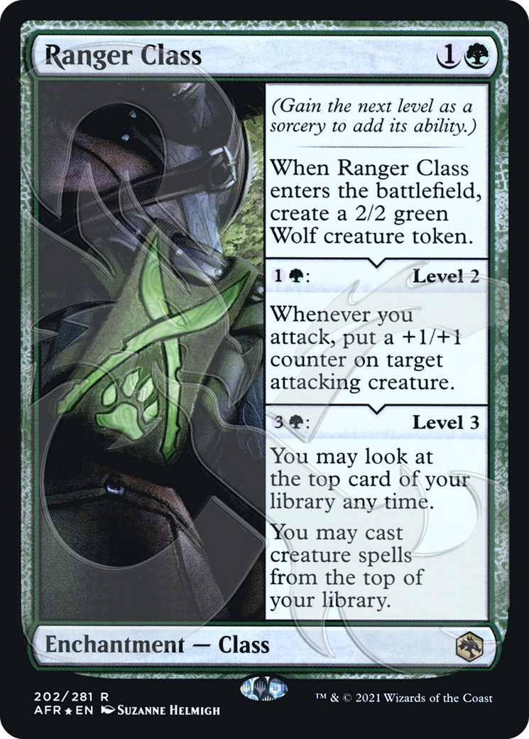 Image of Ranger Class (Ampersand Promo) [Dungeons & Dragons: Adventures in the Forgotten Realms Promos]