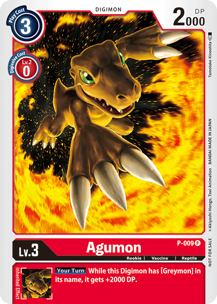 Image of Agumon [P-009] [Promotional Cards]