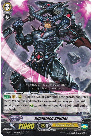 Image of Gigantech Shutter (G-BT12/062EN) [Dragon King's Awakening]