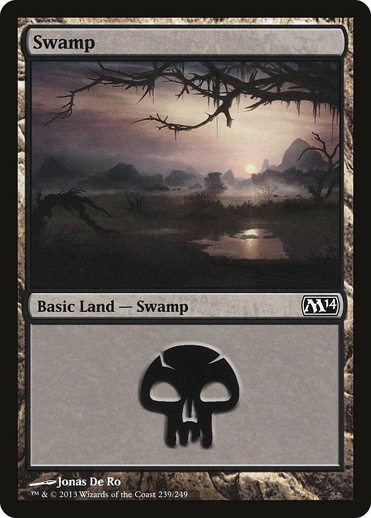 Image of Swamp (239) [Magic 2014]