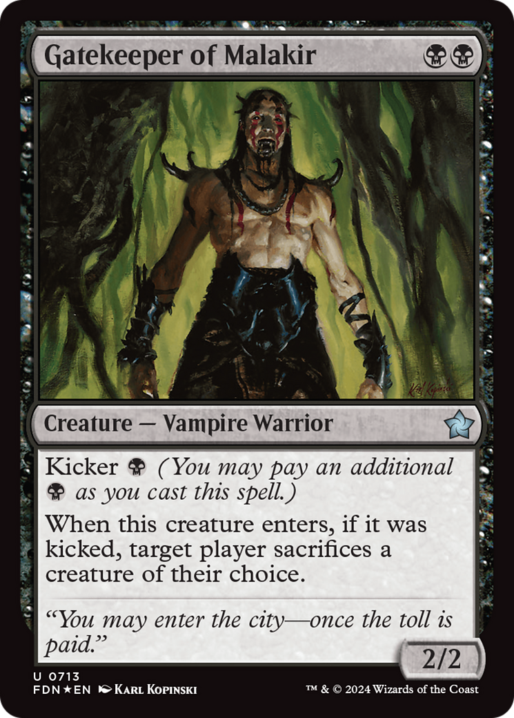 Image of Gatekeeper of Malakir [Foundations]