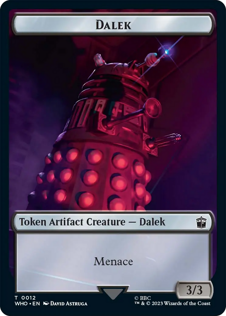 Image of Dalek Token [Doctor Who Tokens]