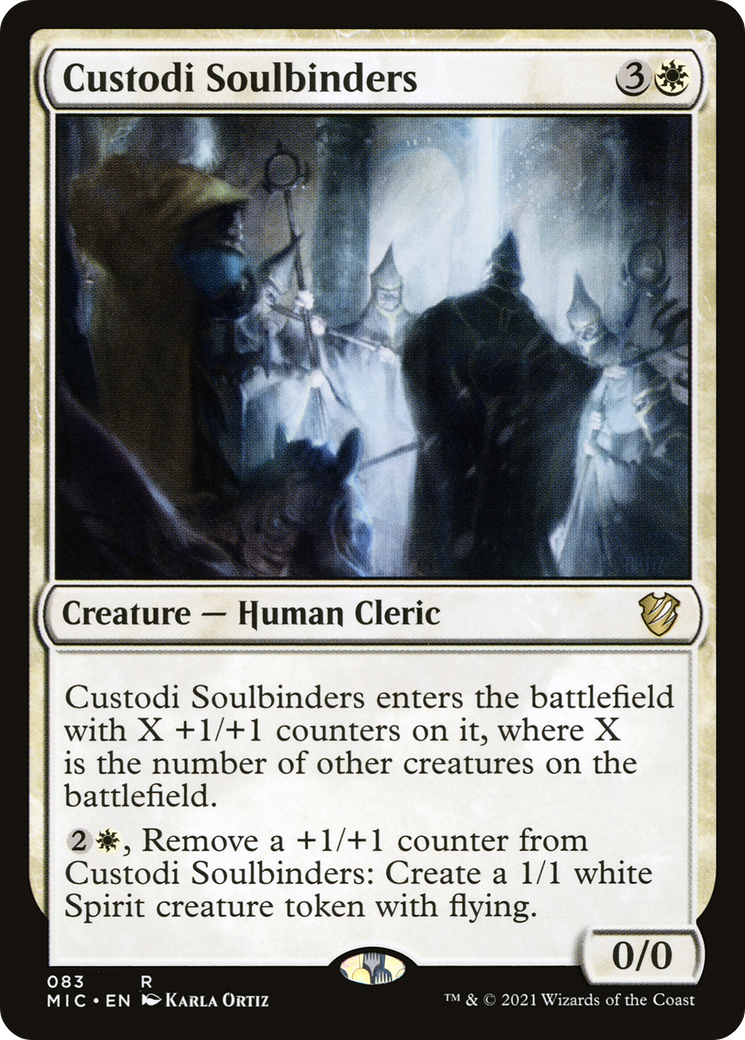 Image of Custodi Soulbinders [Innistrad: Midnight Hunt Commander]