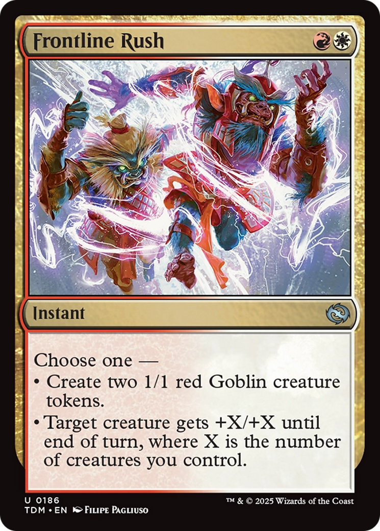 Image of Frontline Rush [Tarkir: Dragonstorm]