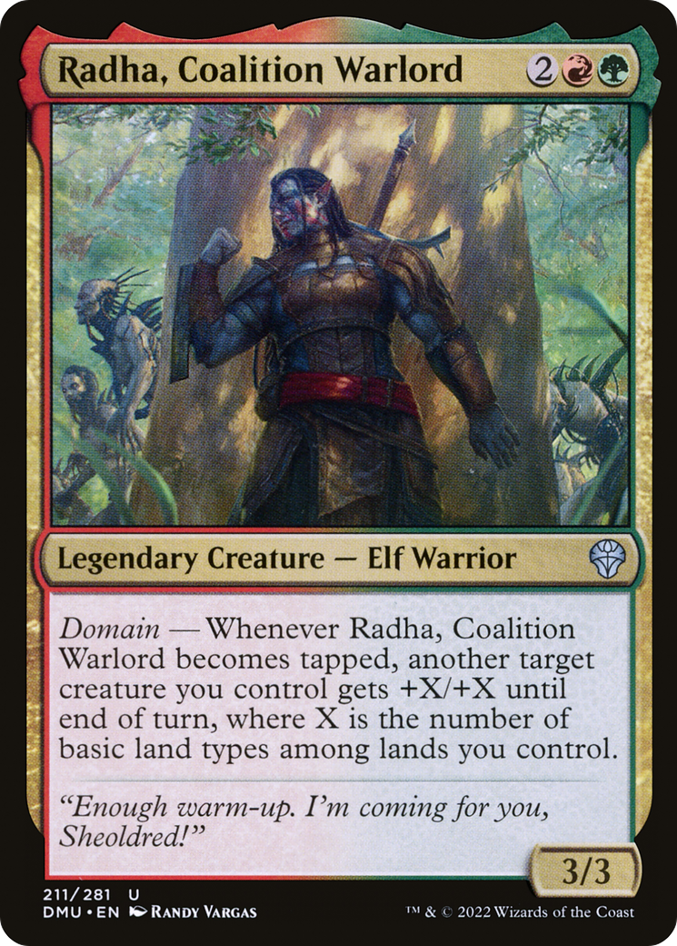 Image of Radha, Coalition Warlord [Dominaria United]