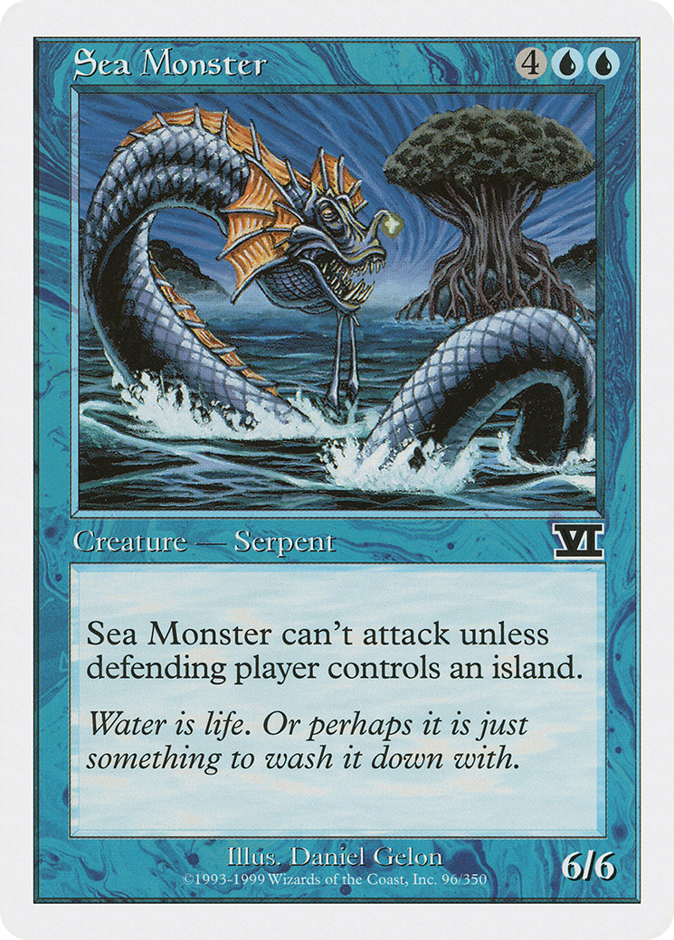 Image of Sea Monster [Classic Sixth Edition]