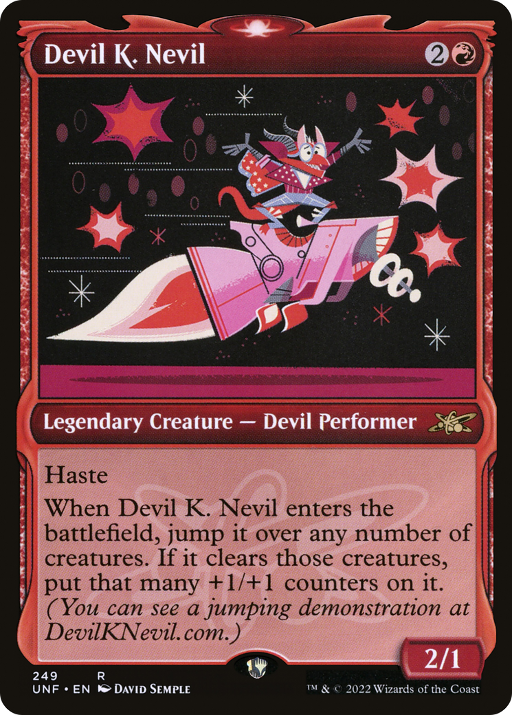 Image of Devil K. Nevil (Showcase) [Unfinity]
