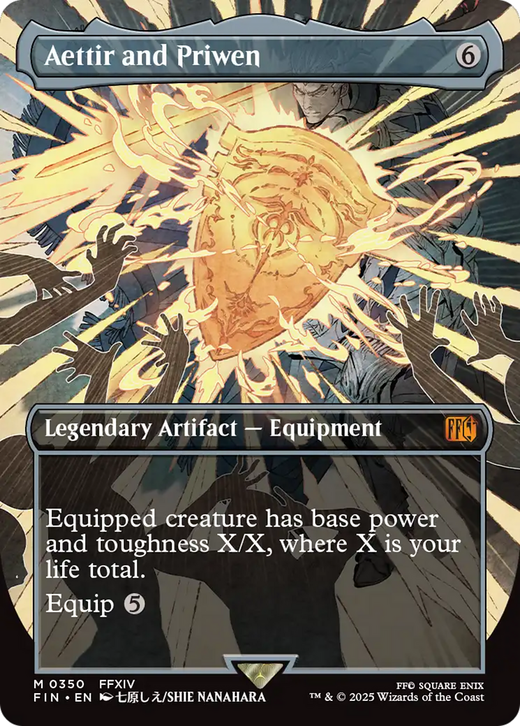 Image of Aettir and Priwen (Borderless) [FINAL FANTASY]
