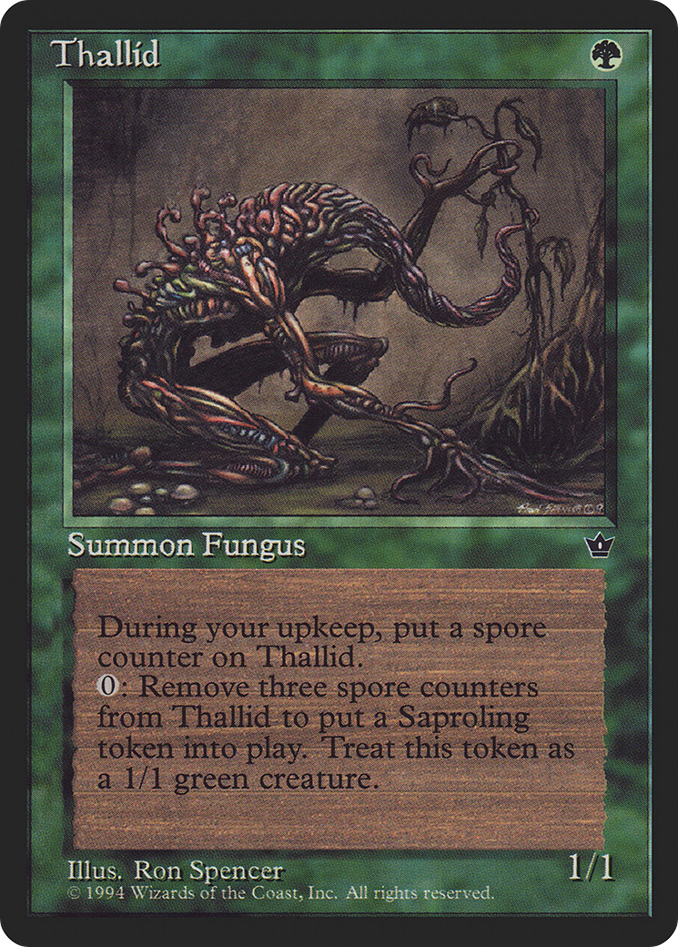 Image of Thallid (Ron Spencer) [Fallen Empires]
