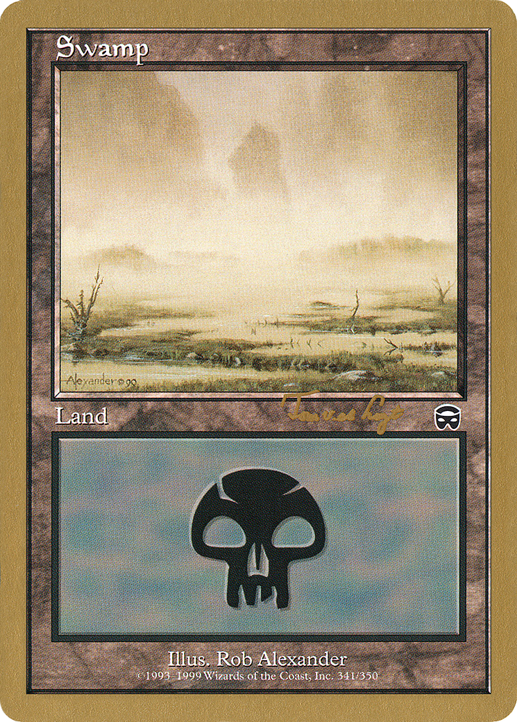 Image of Swamp (tvdl341) (Tom van de Logt) [World Championship Decks 2001]