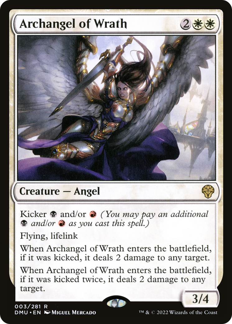 Image of Archangel of Wrath [Dominaria United]
