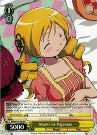 Image of Mami in Pajamas (MM/W17-E005 R) [Puella Magi Madoka Magica]