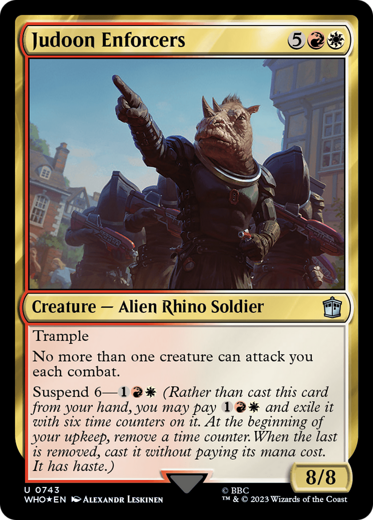 Image of Judoon Enforcers (Surge Foil) [Doctor Who]