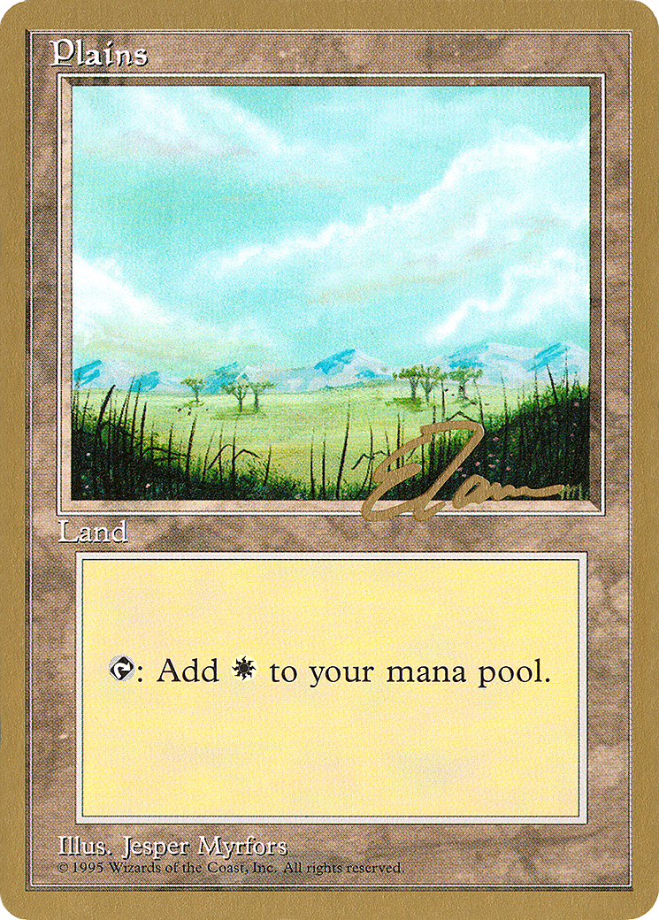 Image of Plains (et365) (Eric Tam) [Pro Tour Collector Set]
