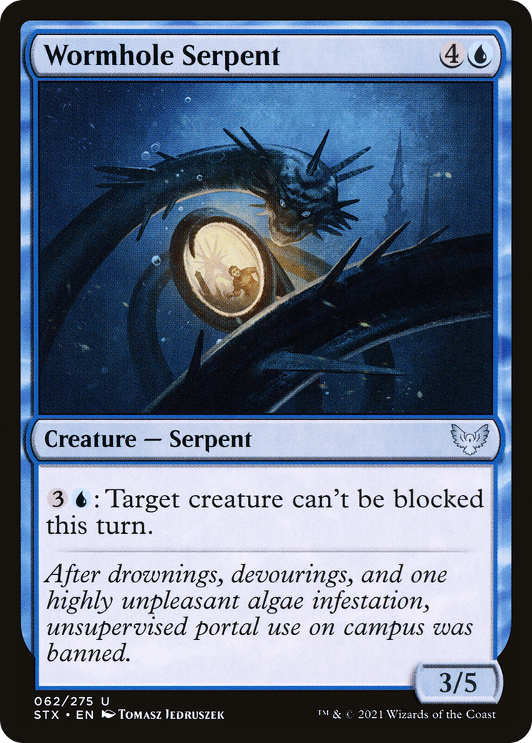 Image of Wormhole Serpent [Strixhaven: School of Mages]