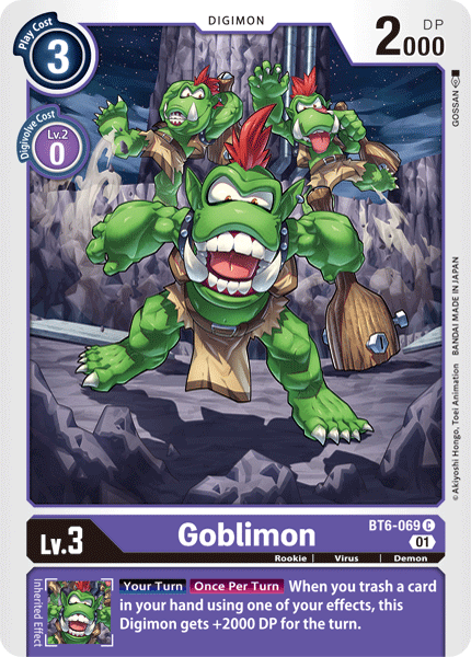 Image of Goblimon [BT6-069] [Double Diamond]