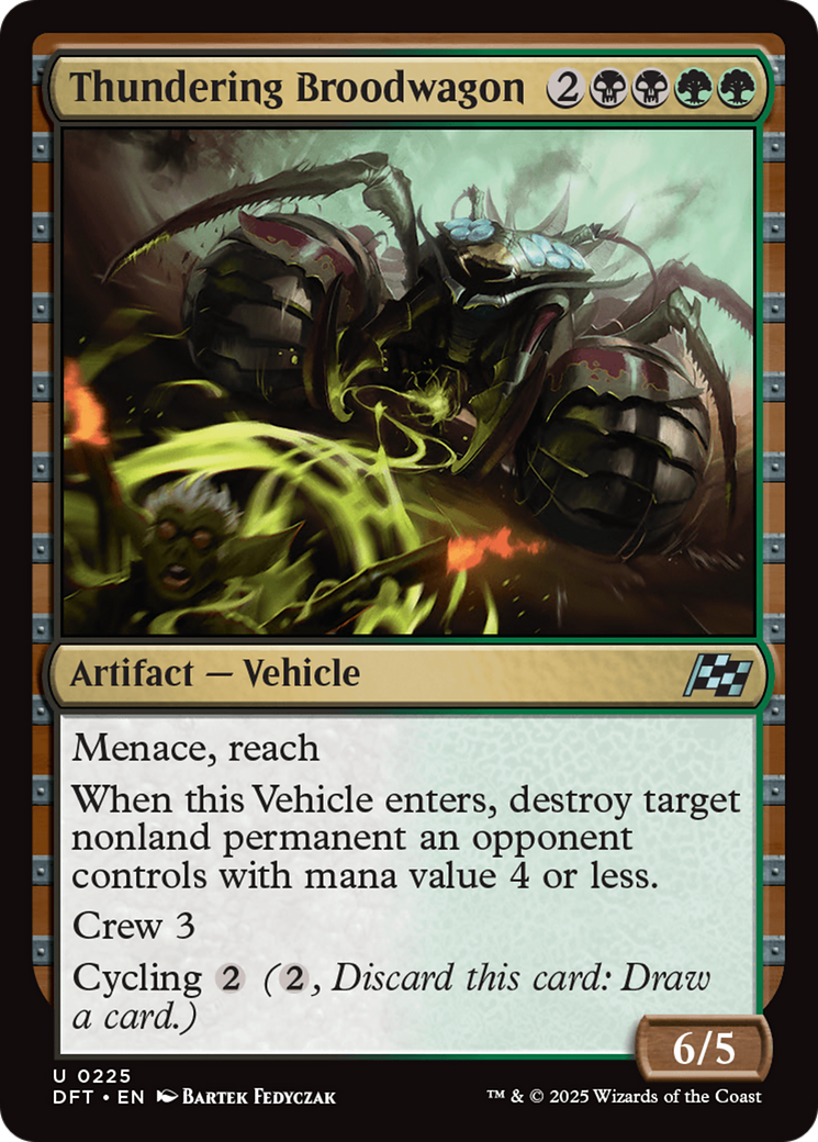 Image of Thundering Broodwagon [Aetherdrift]